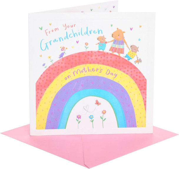 Capybara Design From Grandchildren Mother's Day Card