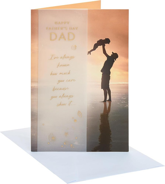 Dad and Son Image Design Father's Day Card
