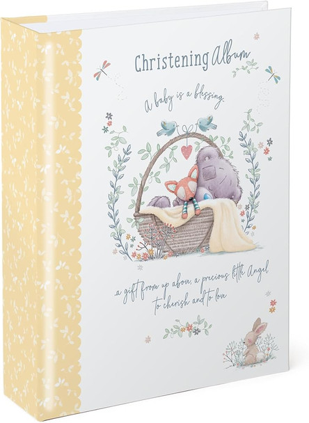 Me to You Christening Album Hardback Book For 160 Photos With Keepsake Box Official Collection
