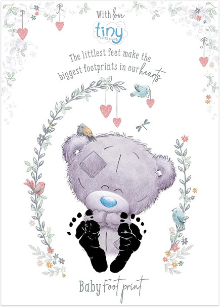 Me to You Tiny Tatty Teddy Baby Safe Footprint Gift Set Official Collection