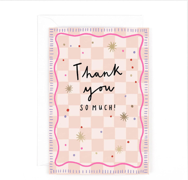 Hotchpotch Thank You Luxury Greetings Card