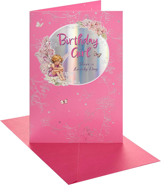 Flower Fairies Design Birthday Card