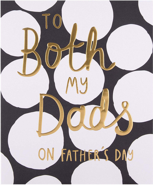 Hallmark Both My Dads Father's Day Card 'Blank' Medium 