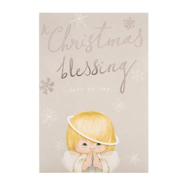 Christmas Blessing Card "Joy and Peace"