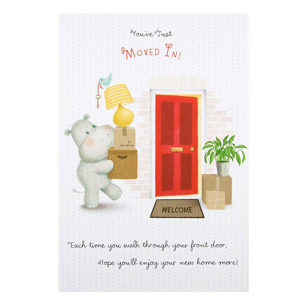 Hallmark New Home Card "Just Moved In" Medium