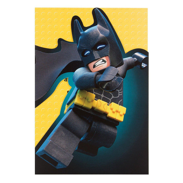 Hallmark LEGO Batman Medium Blank Card
