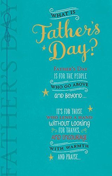 What Is Father's Day Card Luxury