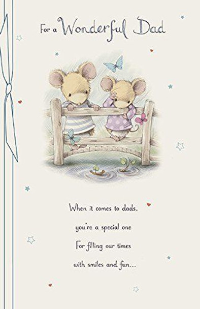 I'm so Lucky to have a Dad Like you  Father's Day Cute Bunny Card