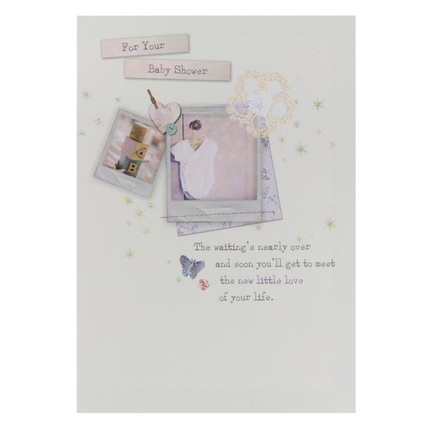 Hallmark New Baby Card 'On Your Baby Shower' Medium