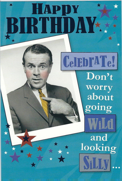 Wild & Silly Witty Words Birthday Card