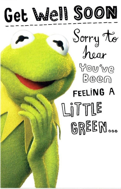 Muppets Get Well Soon Greeting Card