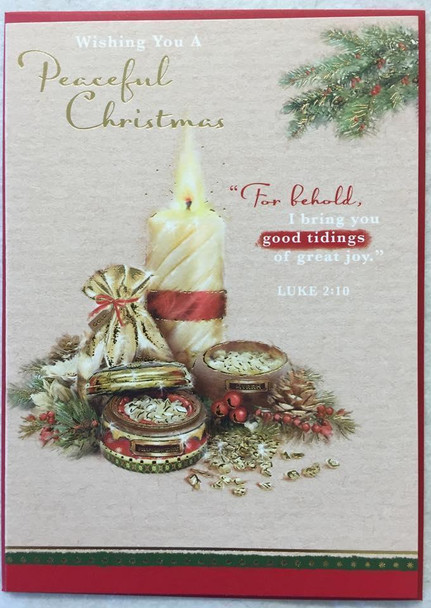 Christmas Blessings Christmas Card 