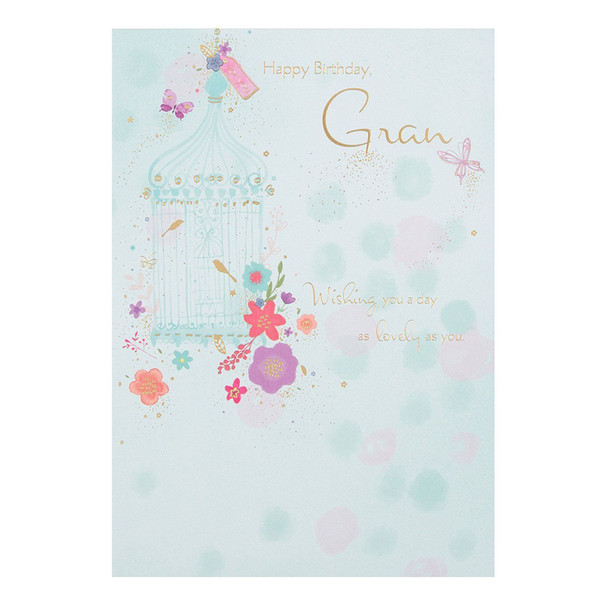 Hallmark 25451269 Gran Birthday Card "Lovely"Medium