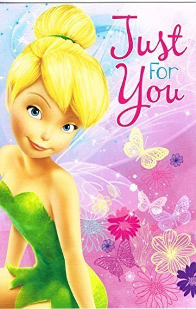 disney fairies tinkerbell just for you birthday card