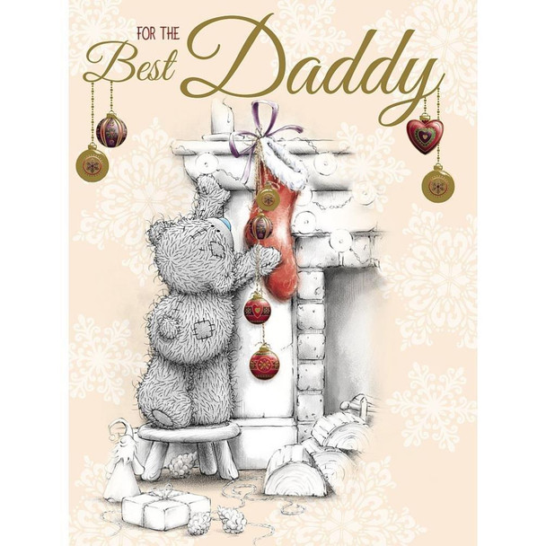 Me to You For The Best Daddy Christmas Card For Dads