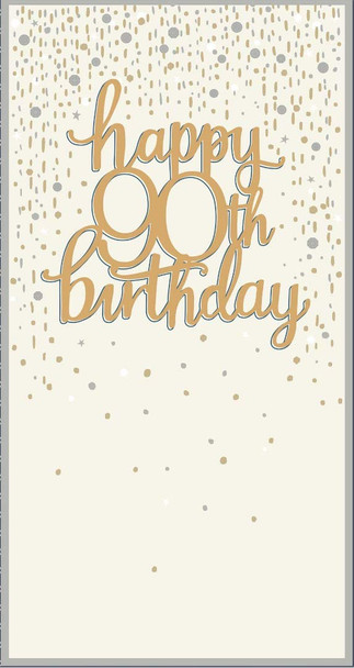 Happy 90th Birthday Greeting Card