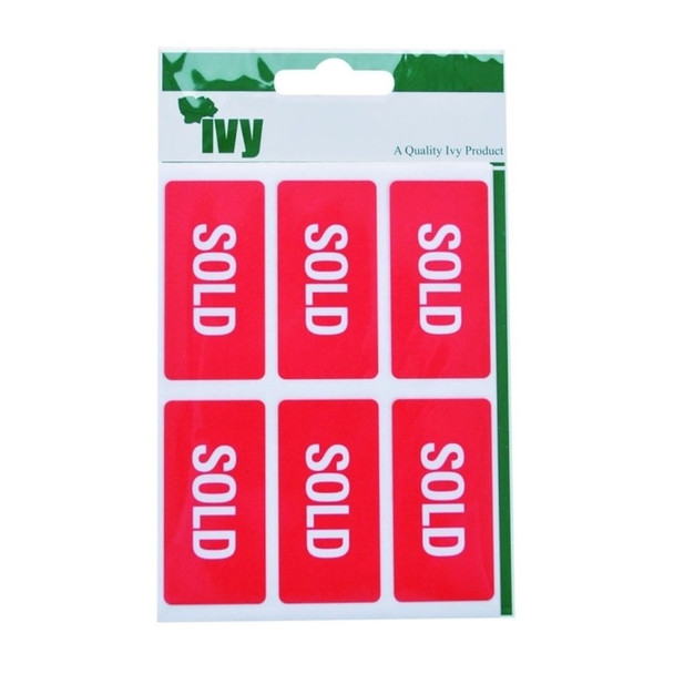 42 SOLD Sticky Labels Parcel Stickers Self Adhesive