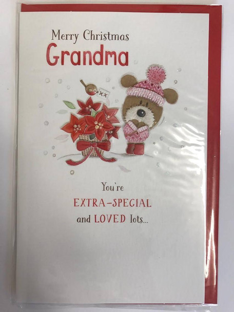 Lovely Grandma wonderful Christmas Card