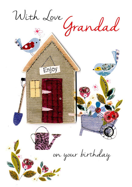 With Love Grandad Birthday Greeting Card Second Nature Just To Say Cards