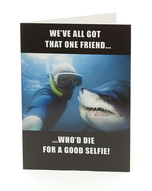 Funny Humorous Selfie Birthday Card Meme