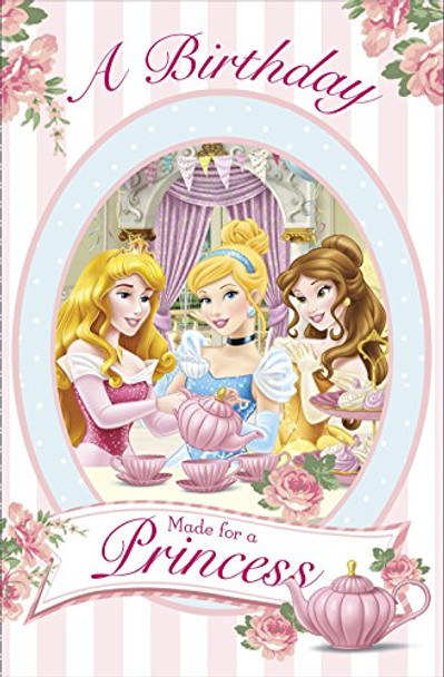 Disney Made For a Princess Birthday Greeting Card 'Magical' Disney Multiple Princesses Medium