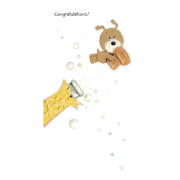 Congratulations Lots Of Woof Greetings Card