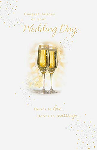 Congratulations On Your Wedding Day Card