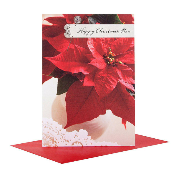 Hallmark Nan Christmas Card 'Happy Moments' Medium