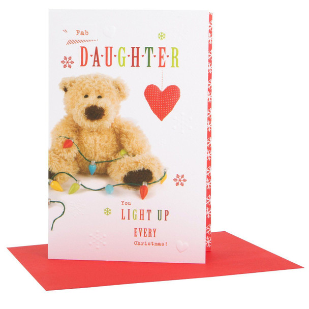 Hallmark Christmas Card to Daughter 'Bright and Happy' Medium