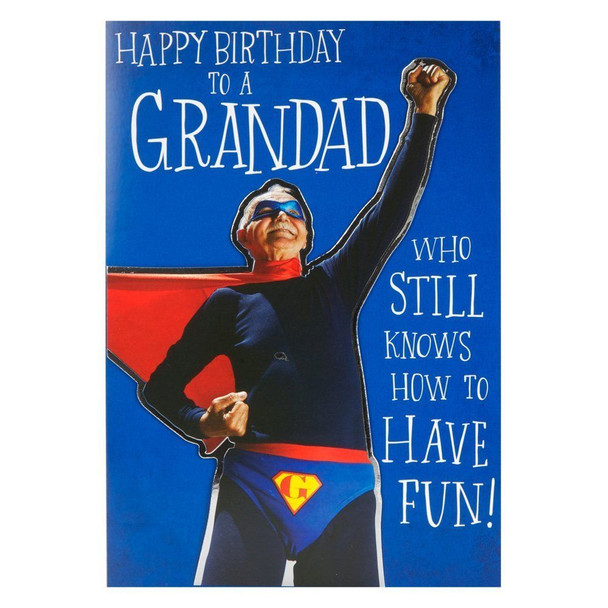 Hallmark Birthday Card For Grandad 'Still Know How To Have Fun' Medium