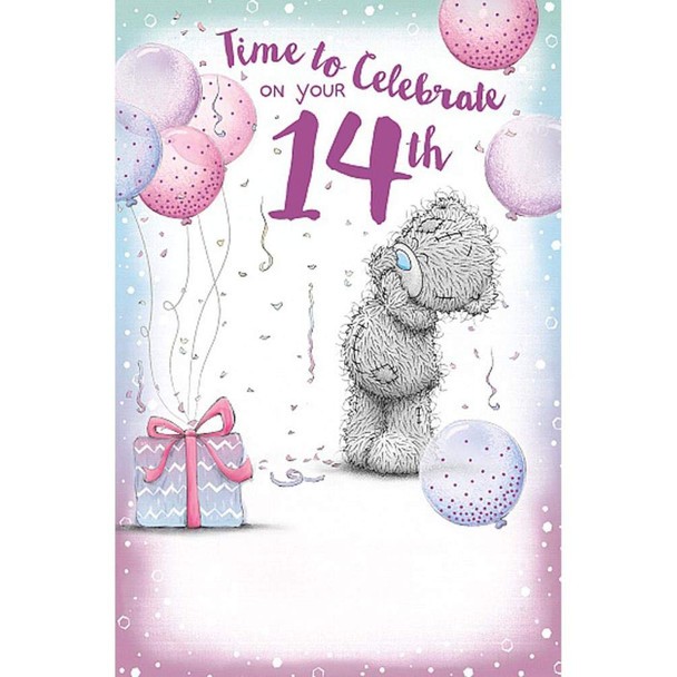 Me To You Bear 14th Birthday Birthday Card