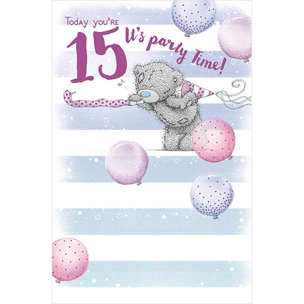 Me To You Bear 15th Birthday Birthday Card