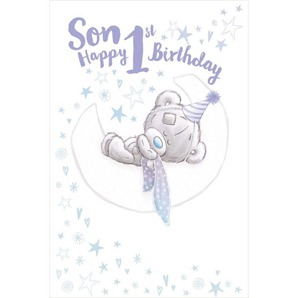 Me To You Bear Son 1st Birthday Tiny Tatty Teddy Birthday Card
