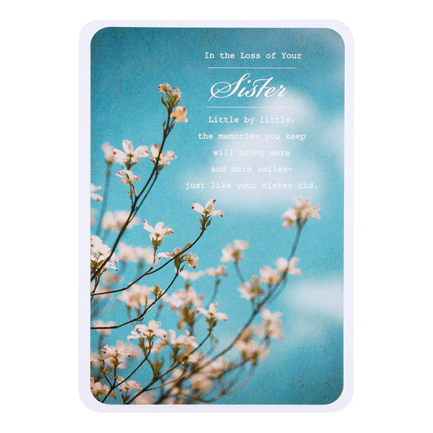 Hallmark Sympathy Card 'Loss Of Your Sister' Medium