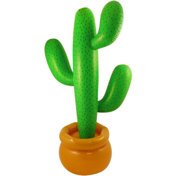 Inflatable Giant Cactus 3 Foot Party Accessory