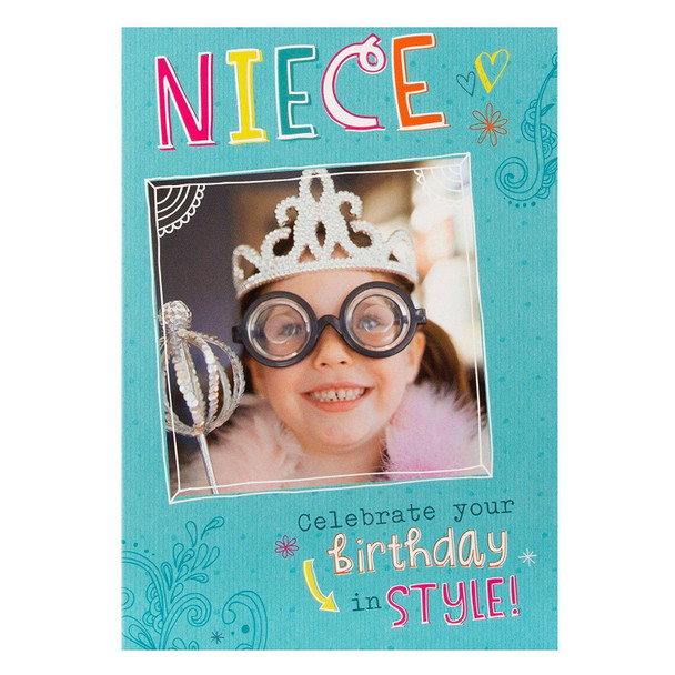 Hallmark Birthday Card For Niece 'Celebrate In Style' Medium
