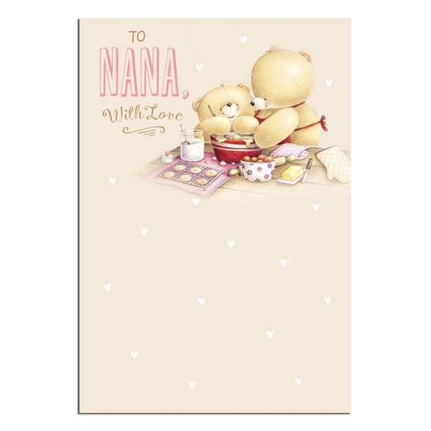 Forever Friends Nana With Love Birthday Card