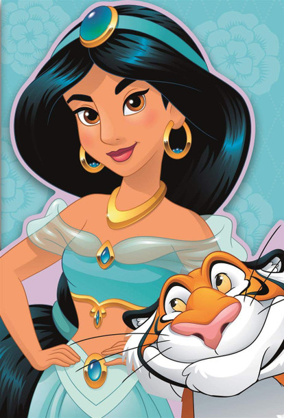 Disney Princess Jasmine Birthday Card