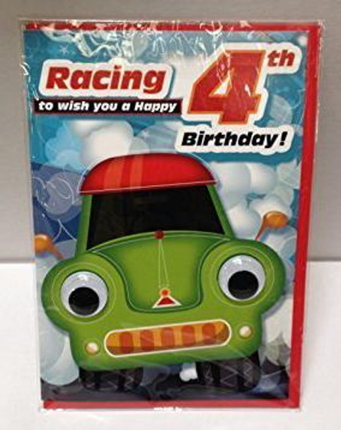 Hallmark Racing to Wish You Happy Birthday Card...