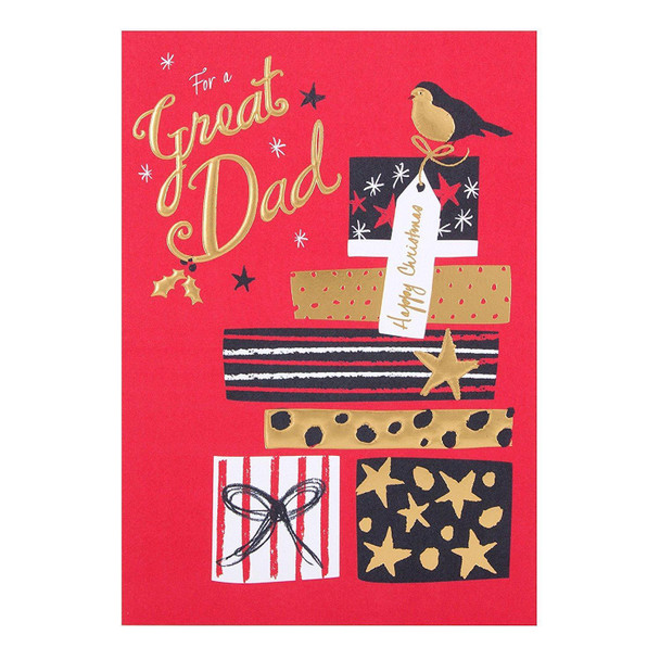 Hallmark Dad Christmas Card 'Fantastic Times' Medium