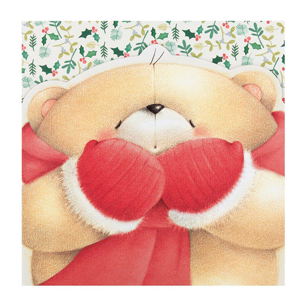 Hallmark 11499661 Forever Friends Christmas Card 'Magical' Small Square