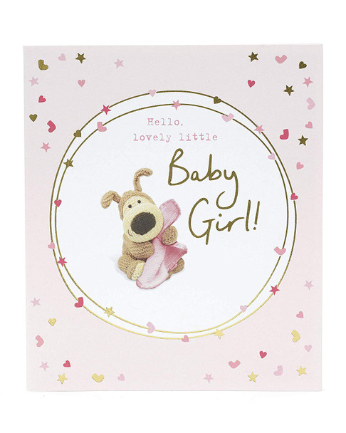 New Baby Girl Baby Daughter Card 