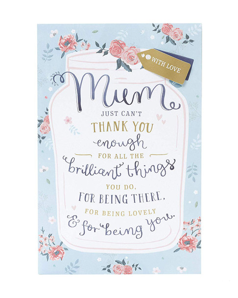 Mum Birthday Card Sentimental with Lovely Verse