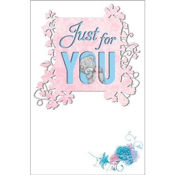 Me to You Just For You Birthday Card Tatty Teddy Bear