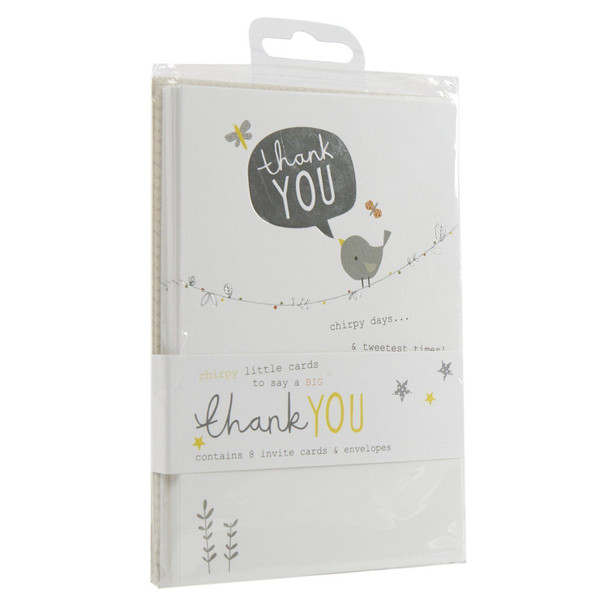 Hallmark Baby Thank You Cards Invite card and Envelope