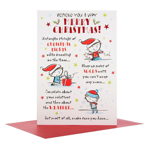 Hallmark Medium "The Greatest Ever" Christmas Card