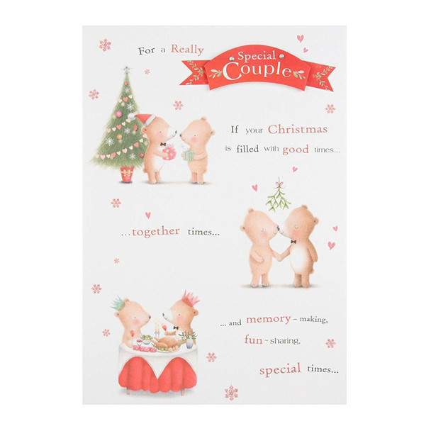 Hallmark Medium Special Couple "Lovely" Christmas Card