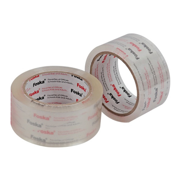 Pack of 6 Complete Clear Packaging Sticky Tape 48mm x 50m