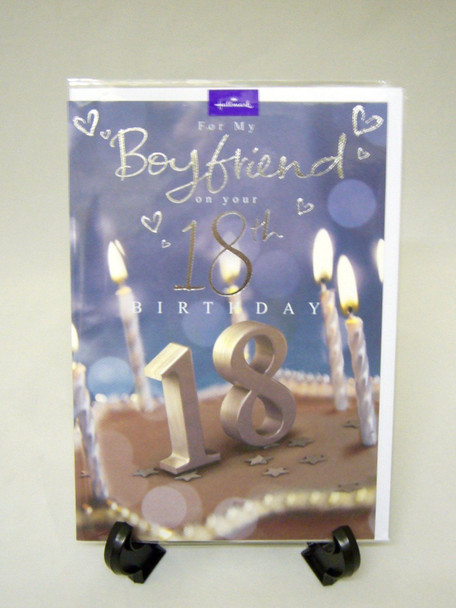 Hallmark 18th Boyfriend Birthday Card.