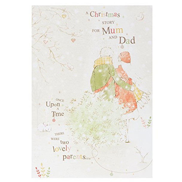 Hallmark A Christmas story for Mum and Dad' Christmas Card